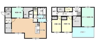 八寸町戸建の物件間取画像